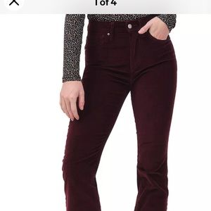 Levi’s 725 high rise boot cut corduroy pants